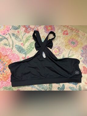 Lauren James cross neck bow back sports bra XL
